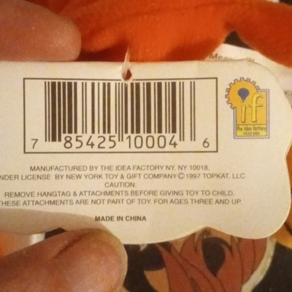 Splat the Roadkill Kat from Meanies Series One - Picture 8 of 12